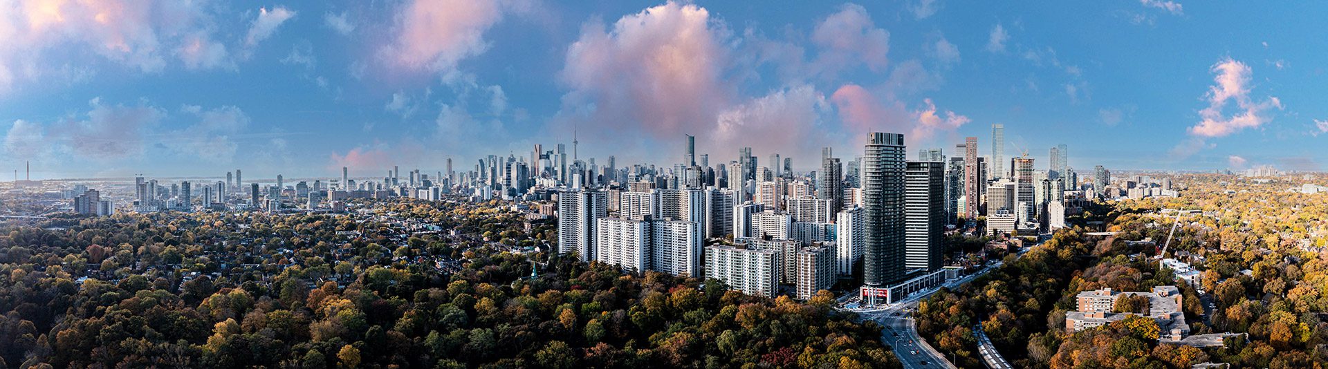 Beautiful View of Buildings in a City